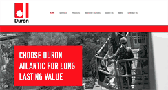 Desktop Screenshot of duronatlantic.com